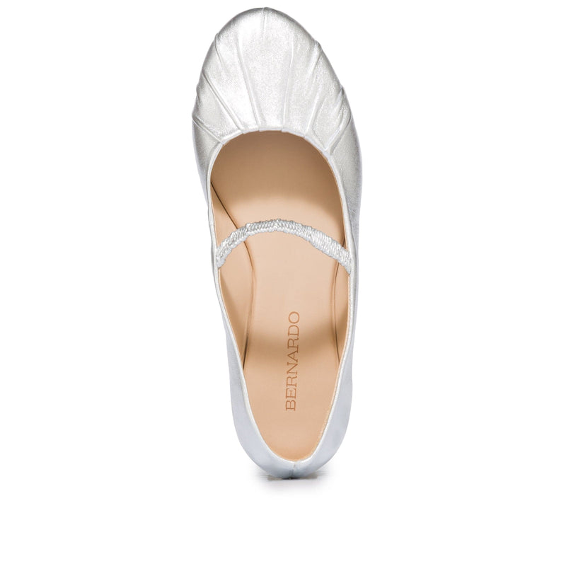 Balerini Bernardo Savona Ballerina Dama Argintii | PIX9649BN