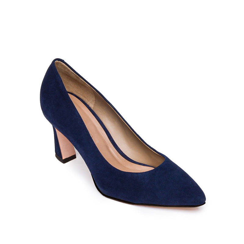 Pumps Bernardo Faryn Pointed-Toe Dama Bleumarin Inchis | DQO897DX