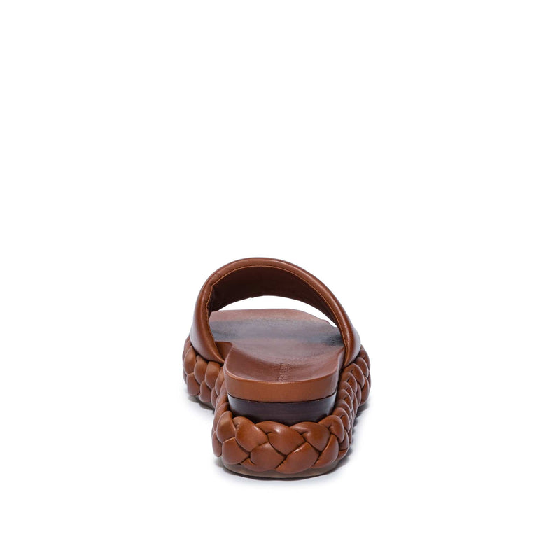 Sandale Slide Bernardo Charleston Braided Dama Ciocolata | VPS6846DN