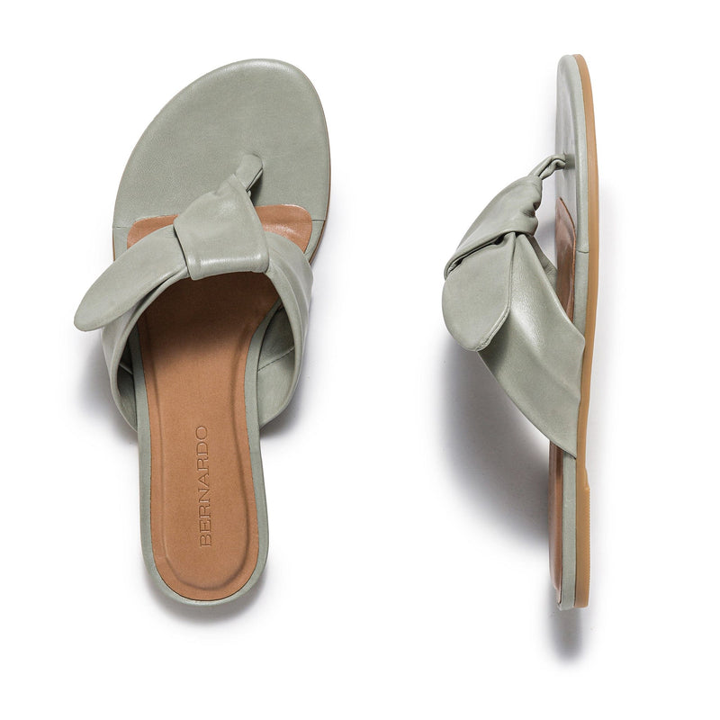 Sandale Slide Bernardo Harmony Thong Dama Verzi Deschis | IZF105RV