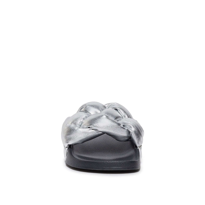 Sandale Slide Bernardo Rylee Pool Dama Argintii | GYD2228VZ