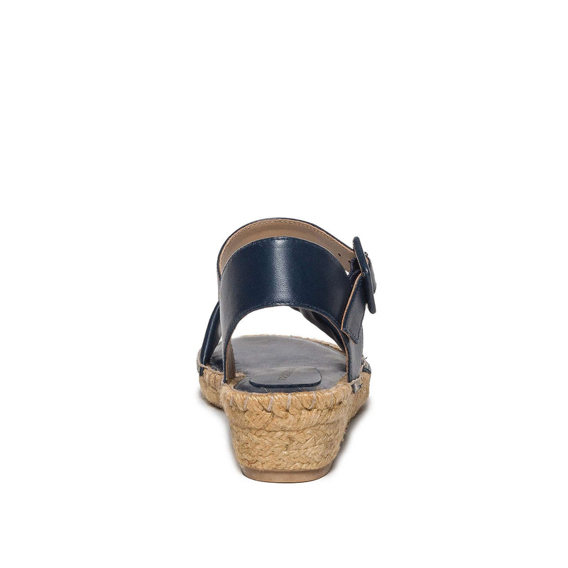 Sandale cu Pene Bernardo Madrid Espadrille Dama Bleumarin | KVD2039KM