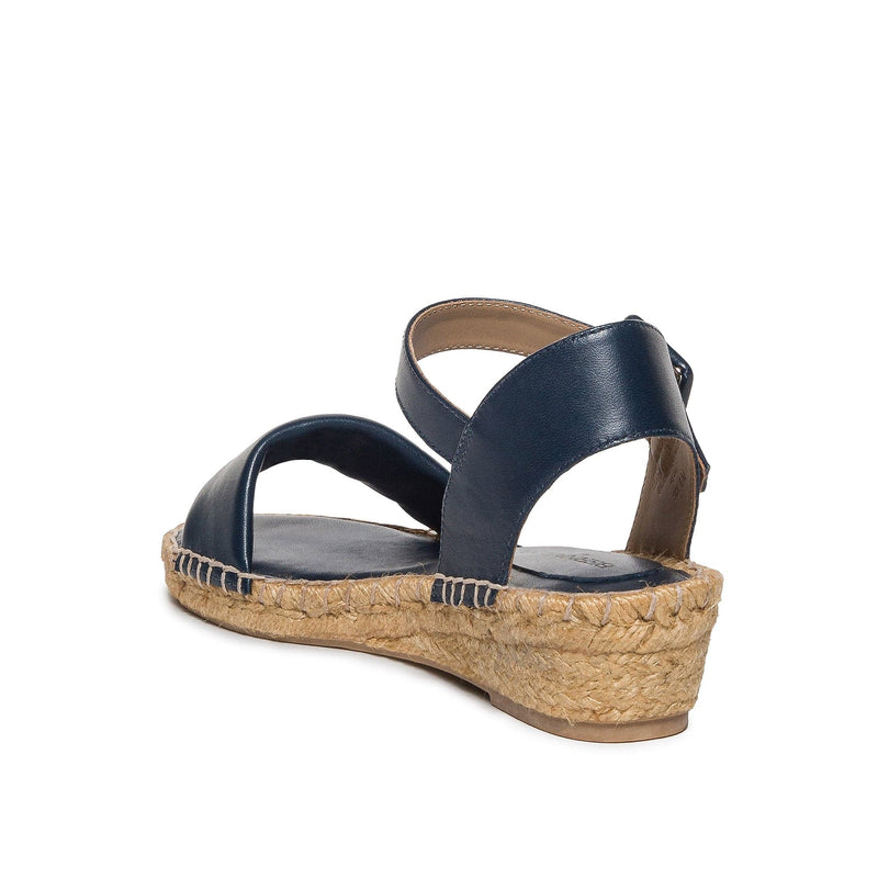 Sandale cu Pene Bernardo Madrid Espadrille Dama Bleumarin | KVD2039KM