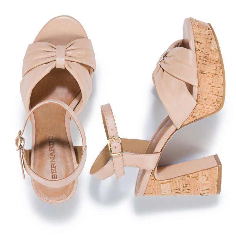 Sandale cu Platforma Bernardo Veronika Dama Roz | BEA9584WJ