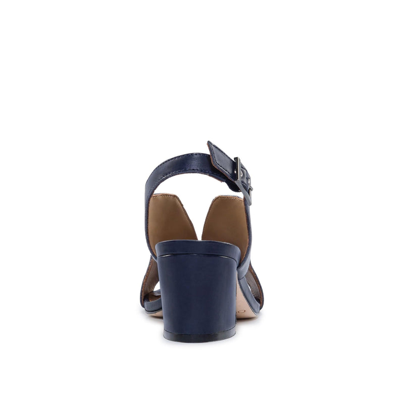 Sandale cu Toc Bernardo Bedford Mid Dama Bleumarin Inchis | YNX3949LB